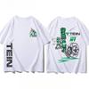 2025 New Japan TEIN Shock Absorber Modified Car Creative T-shirt Casual Men and Women Motorcycle Club Short Sleeve Cotton Top