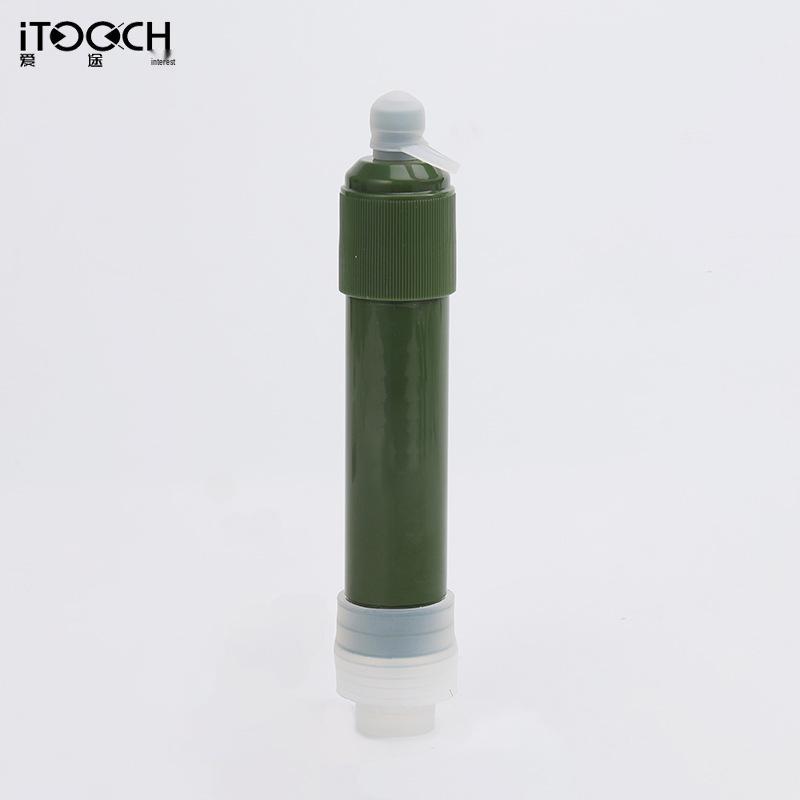 Portable Outdoor Water Purifier Straw with Ultrafiltration Membrane for Camping and Picnic