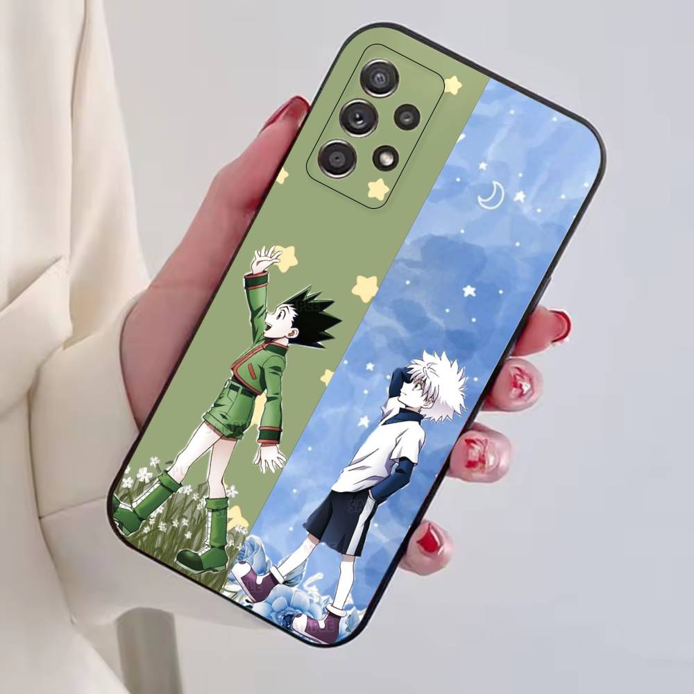 H-Hunter X Hunter Anime Handyhülle Für Samsung S25,S24,S21,S22,S23,S30,Ultra,S20,Plus,Fe,Weiche Silikon Schwarze Hülle