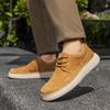 Zapatos para Hombre Zapatos Moda Gamuza Zapato Casual Estilo Británico Zapato para Caminar Hombre Zapatillas Cómodas Zapatos de Diseñador Hombre Zapatos Casuales