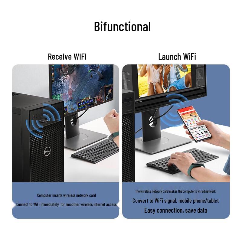 UGREEN AC650M Dual-Band USB WiFi Adapter (CN Version)