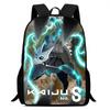 Monster No. 8 Schoolbag Multi-Functional Cross-Border Backpack
