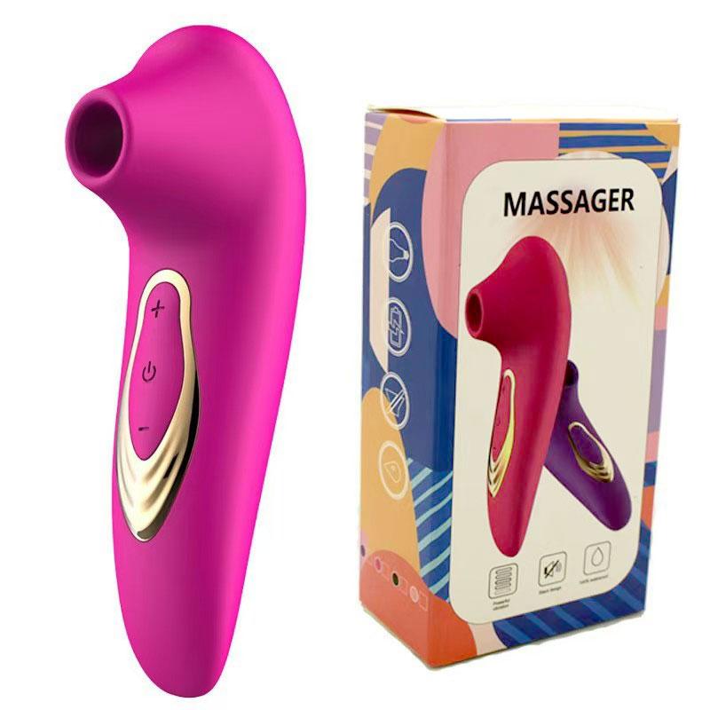 Powerful Sucking Vibrator Female Clitoral Nipple Massager 10 Frequency Vagina Vaccum Stimulator Sex Toys Adult Goods for Women