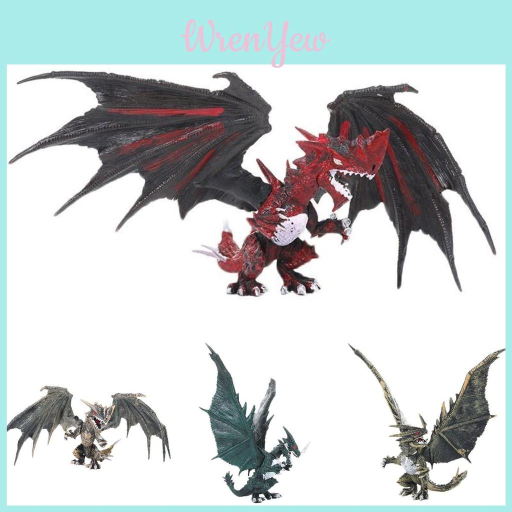 15cm Durable Pvc Magic Dragon Dinosaurs Archaeopteryx Figure Toy Doll Model