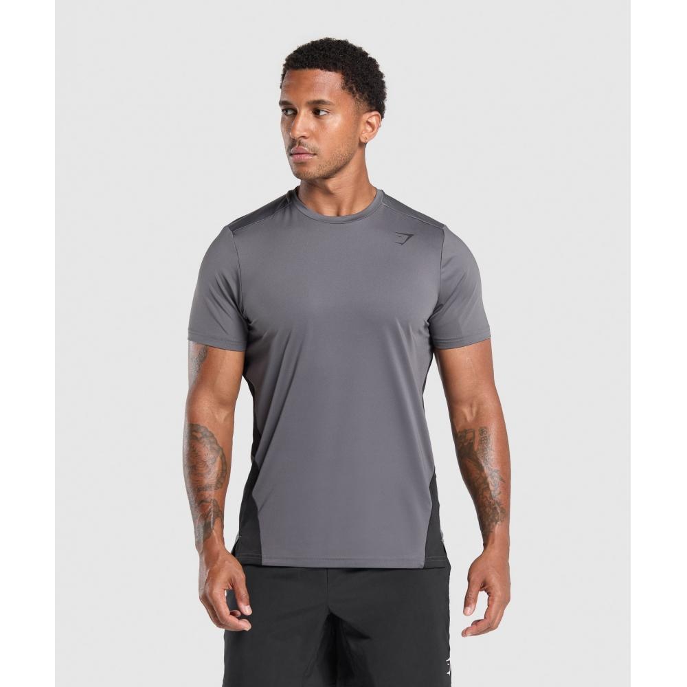 

Футболка Gymshark Sport Темно-серый Черный A7a5g Gb7x XS