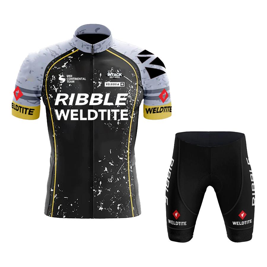 2026 Summer Breathable Cycling Suit Set Men Short Sleeve Cycling Clothing MTB Bike Uniform Ropa Maillot Ciclismo Summer Road Bicycle Wear