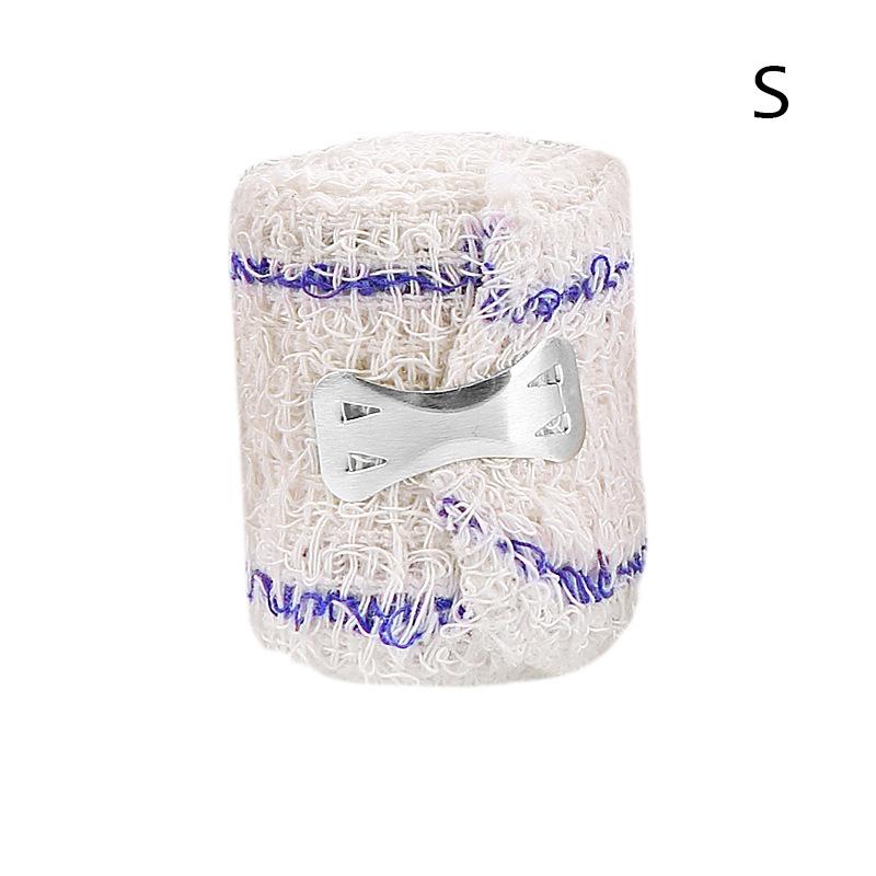 

1 Rolls Premium Elastic Bandage Wrap With Hook & Loop Fasteners At Both Ends Reusable Bandages For Waist Legs Elbow & Knee Wrap S синий