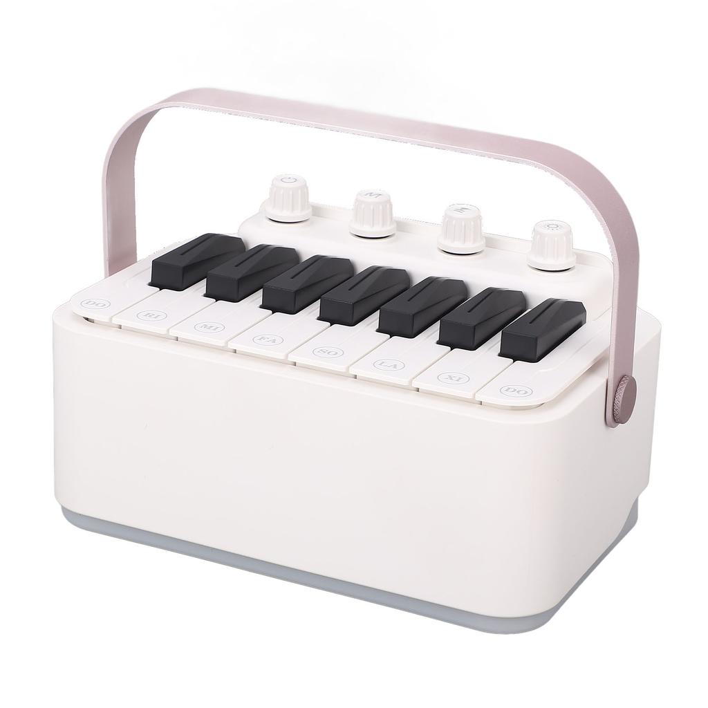Electronic Piano Drum Rechargeable Portable BT Speaker with RGB Ambient Light Musical Instrument