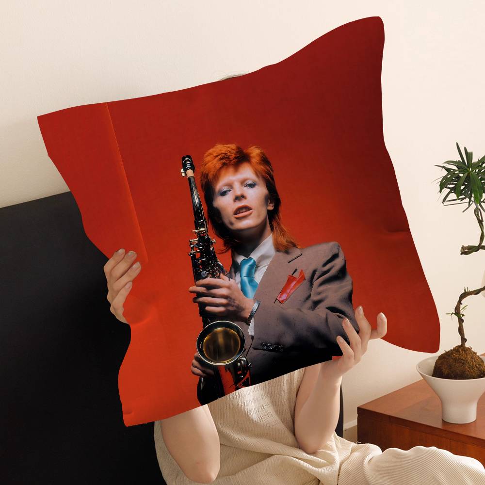 Hot Singer D-David B-Bowie pillow cover sofa cushion cover home room decoration children gift
