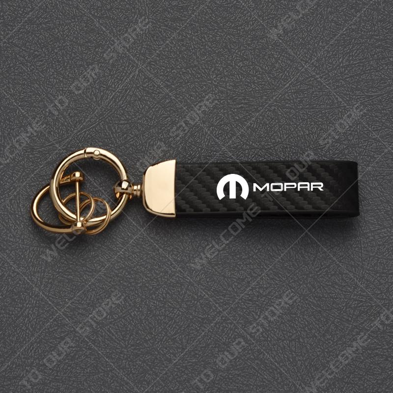 1 sztuka Dla Logo Mopar Ram Charger Chrysler Cherokee Journey Brelok w Stylu Włókna Węglowego Brelok do Kluczy Samochodowych Breloczek ze Stopu Cynku Dekoracja