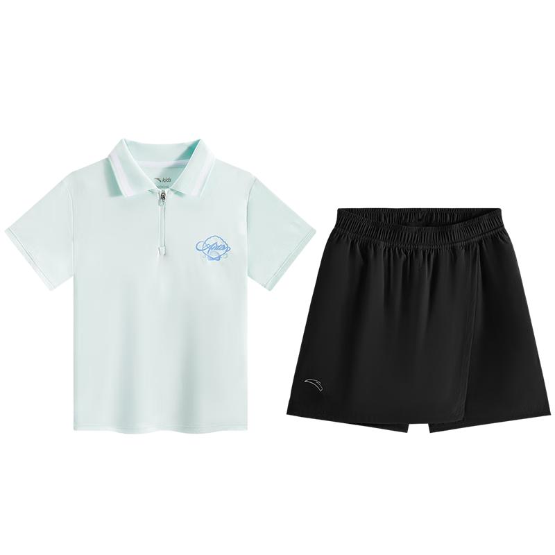 

Anta Kids Girls 2025 Summer Cooling Sportswear Set 130