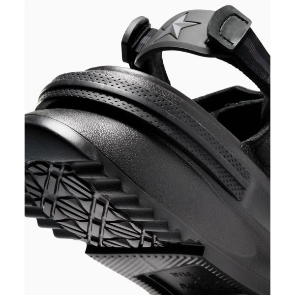 Converse Run Star Utility CX Sandalet Üçlü Siyah Unisex Spor Ayakkabı A06480C