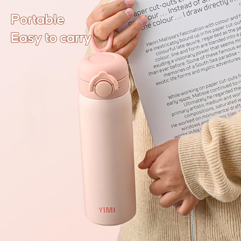 500ML Termosflaska Vakuumflaskor Tumlare 316 Rostfritt Stål Termisk Vattenflaska Håll Varmt Och Kallt Isolerad Mugg Dryckesvaror