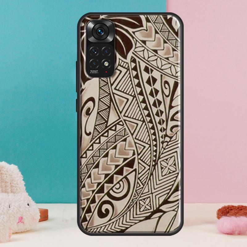 Hawaiian Ornament Case For Xiaomi Redmi Note 14 13 Pro 12 11 9 10 9S 10S 11S 12S Redmi 14C 13C 10C 12C Cover