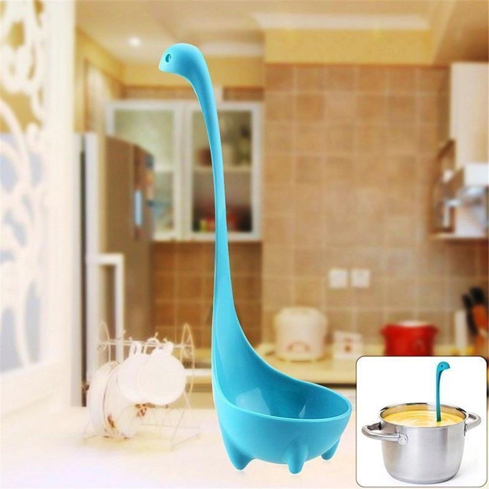 DI ORO Set 3 Utensili In Silicone: Cucchiaio Forato, Solido E Mestolo, Resistenti Al Calore, Antiaderenti, Nero - 2