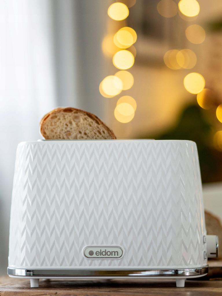 Toaster Sandwich Maker 930W ELDOM TO26 WHITE NELE