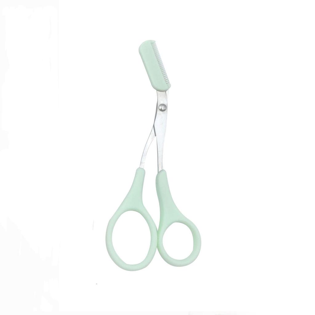 Crescent Safety Eyebrow Trimmer Set with Protective Net for Beginners