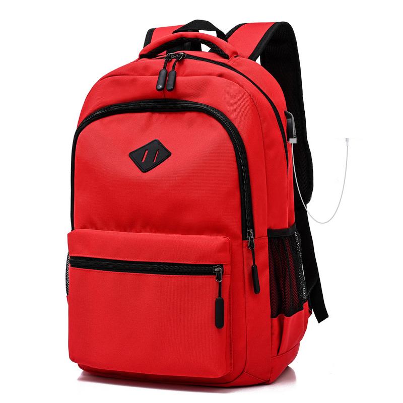 Vodotěsný pánský dámský batoh na notebook cestovní školní taška s nabíjecím portem USB