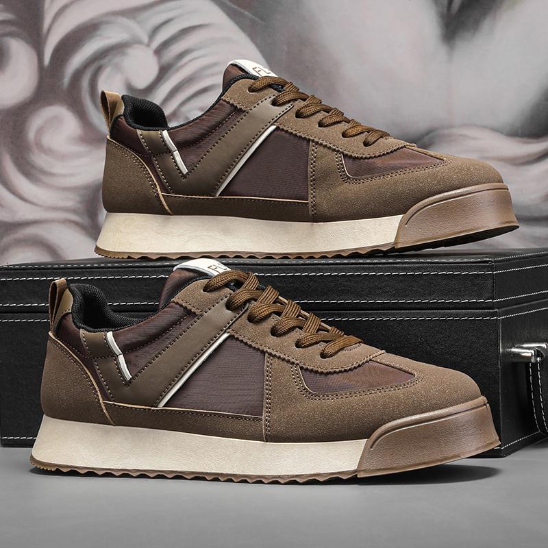 Fashion Minimalist Outdoor Sneakers Non Slip Lace Up Casual Shoes Leisure Walk Male Tenis Masculino Handmade Simple Skateboard Footwear