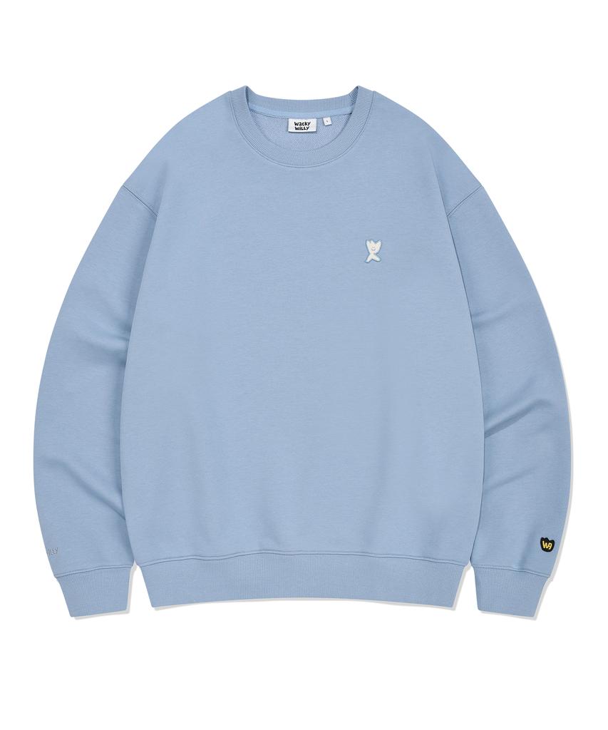 WACKY WILLY [26Ss] Signature Kiki Logo Sweatshirt (6 Colors) (Type A)