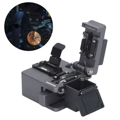 Optical Fiber Cutter, Precision Cutting Tool, High Precision, Low Loss, Lightweight, FTTH Optical Fiber Cutter with Full Protection