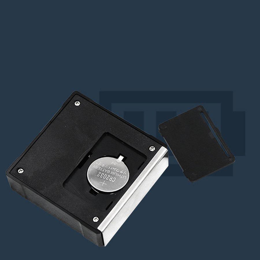 Cube Inclinometer Angle Gauge Meter Digital Protractor Electronic Level Box