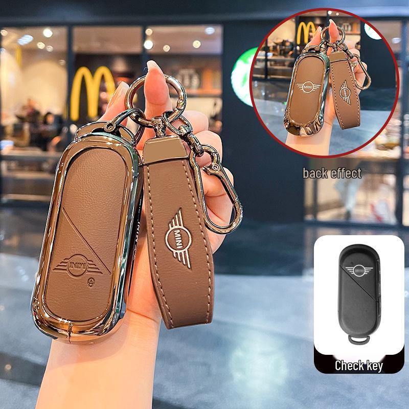 Compatible BMW Mini Key Case: Fits 25 Models, New Energy Countryman Shell, Cooper Electric Buckle.