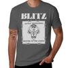 Blitz Razors In The Night Never Surrender Punk Uk Skinhead Tshirt Fashion Casual Short Sleeve Tshirt