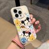 Mickey Minnie Cartoon Avatar Apple 16 Mobile Phone Case iPhone17promax Skin Feeling 14 Matte 13 Applicable 15