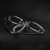 New Frameless Myopic Glasses Gray Frame Eyeglasses Men Women Rimless Super Light Frame Myopia Glasses 100 ~ 400 Degrees