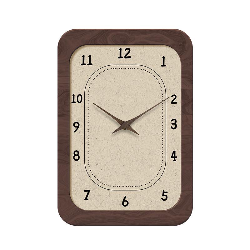 French Vintage-Style Creative Wall Clock for Living Room Decoration