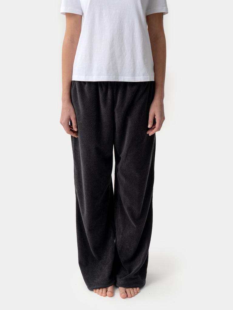 Ssipitieseu Comfy Terry Long Pants_Charcoal