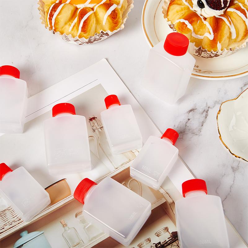 10Pcs 15/30Ml Soy Sauce Bottle Trumpet Seasoning Soy Sauce Vinegar Bottle Tool