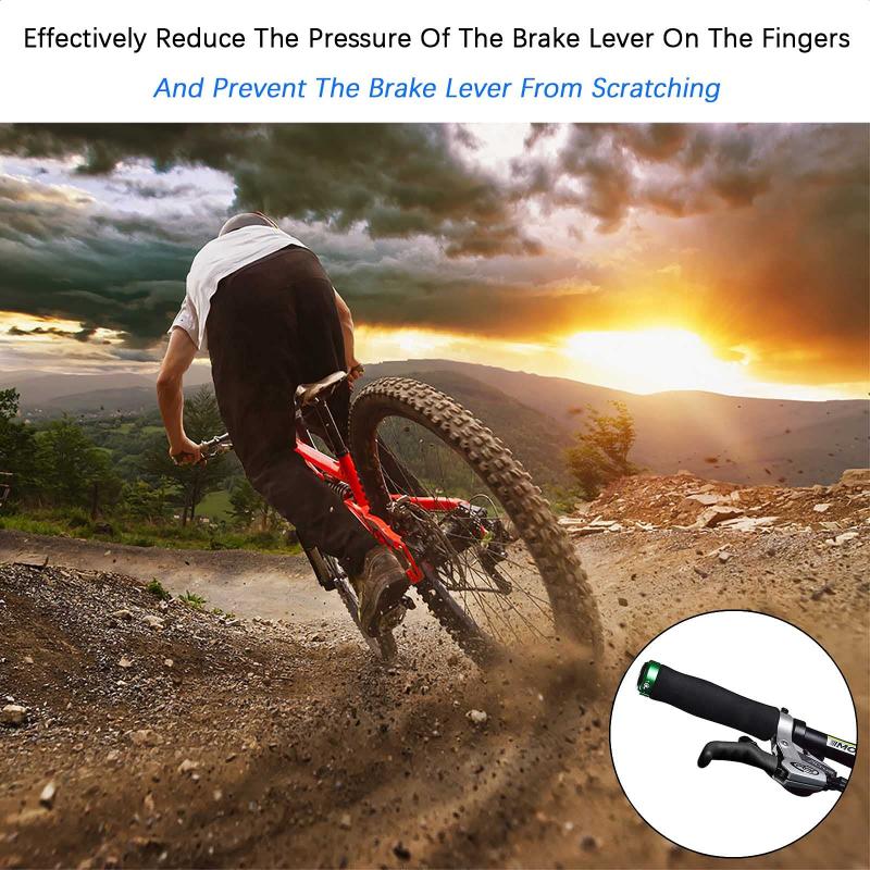 DOMEN Bicycle Brake Handle Cover Sleeve Durable Anti-slip MTB Bike Brake Grips Cover Silicone Comfort Bicycle Accessories