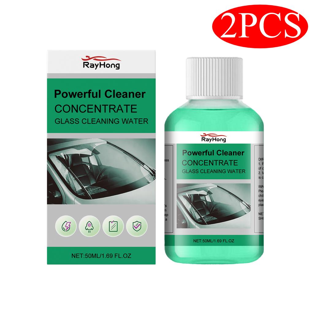 Car Windshield Oil Film Cleaner Powerful Concentrate Glass Cleaning Water Hydrophobic Glass Coating Car Detailing Tool