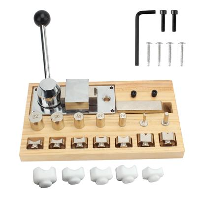 Strumento Piegare Anelli per Gioielli con Base in Legno, Piegatore Multifunzionale per Anelli e Orecchini per la Creazione e Riparazione di Gioielli, Kit per Artigianato Fai-da-te