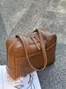 Retro Leather Women's Handbag: Large Capacity Shoulder & Crossbody Bag