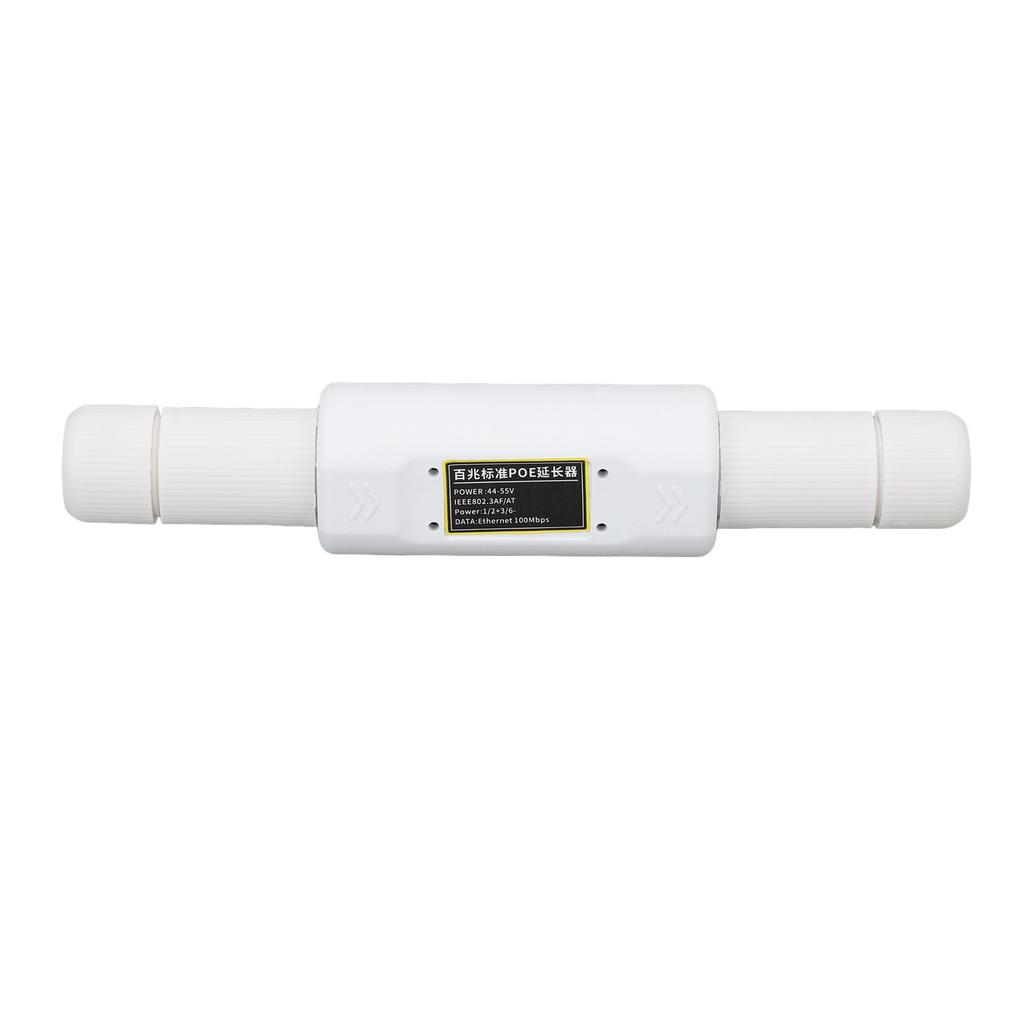 POE Combiner Splitter Adapter IEEE802.3AF AT Standard 10 100Mbps Waterproof Extension Ethernet