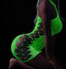 Glow In The Dark Mesh Bodystocking With A Hole Fluo Dress R.uni