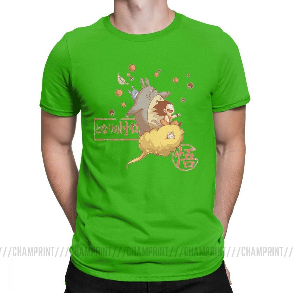 Totoro Clothing Fashions Japanese Anime Hayao Miyazaki Studio Ghibli Spirited Away T Shirt Men S