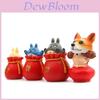 Bolsa de la Suerte de Totoro Chica Gato Tema de Año Nuevo Mini Modelo Para Regalos y Celebraciones Festivas