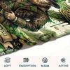 1Pc GreenMagic Print Flannel Blanket, High Quality Comfortable for All Seasons, Home Decor, Warmth and Comfort, Perfect for Christmas Gifts
