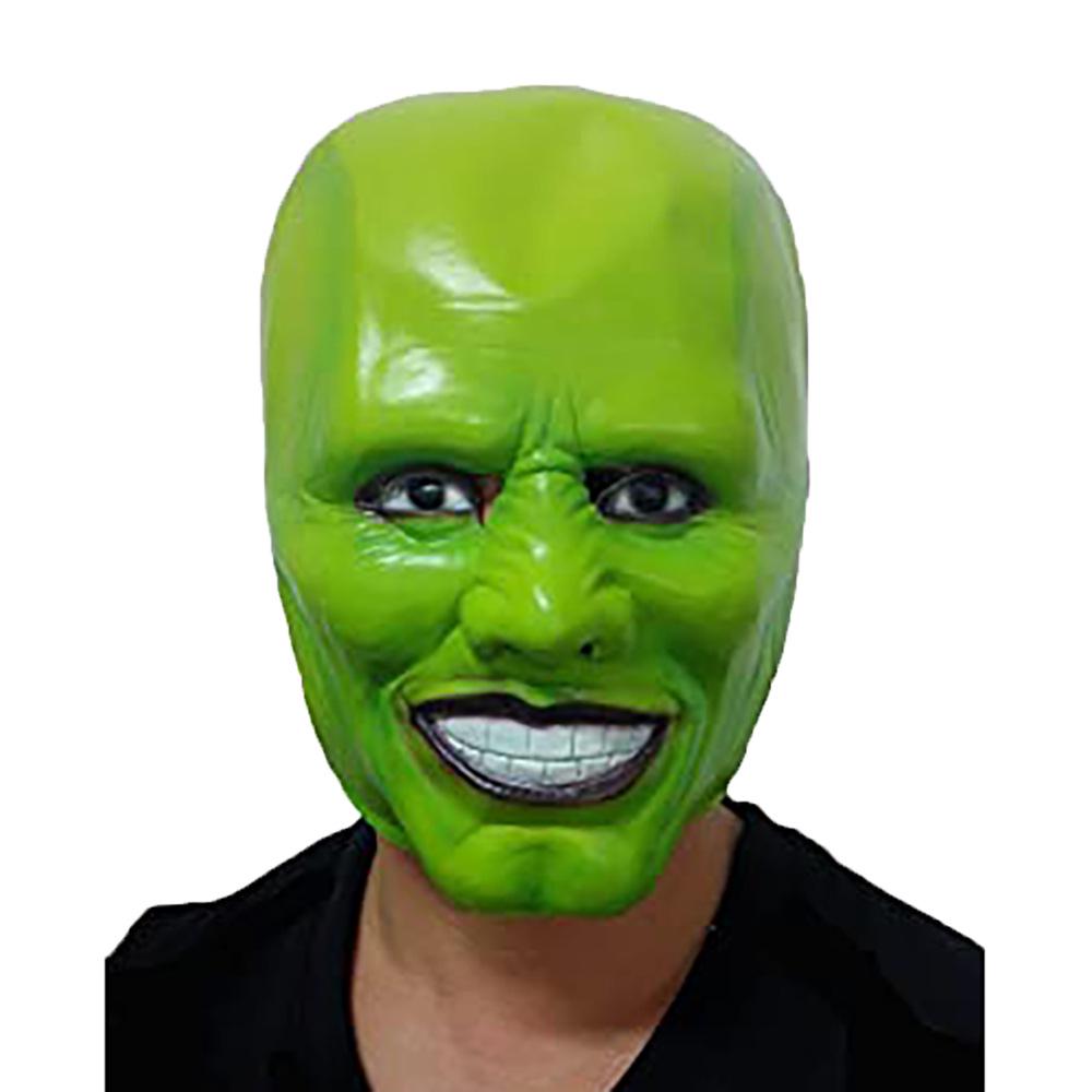 Latex Horror Mask – Jim Carrey Monster Cosplay for Halloween Parties