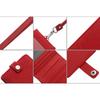 Multifunctional PU Leather Work Card Holder Fashion Women Men Name Badge Holder ID Business Case Office School Bank Credit Card