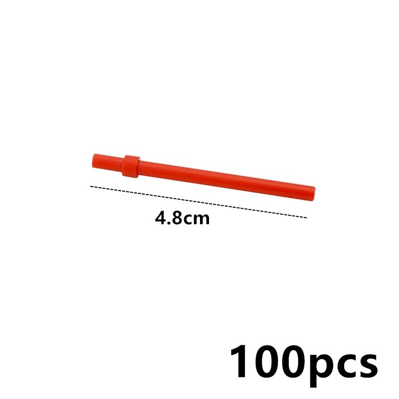 

MOC Parts Technical Construction Bricks 1x6 Round Bar 6L featuring Stop Ring Assembles Particles Works With featuring 63965 Blocks Toy