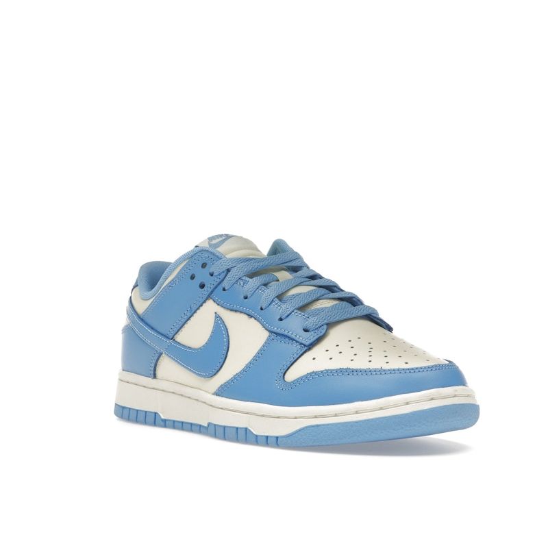 Nike Dunk Low University, albastru, lapte de cocos, unisex, pantofi sport, roșu, alb, DV0833-113
