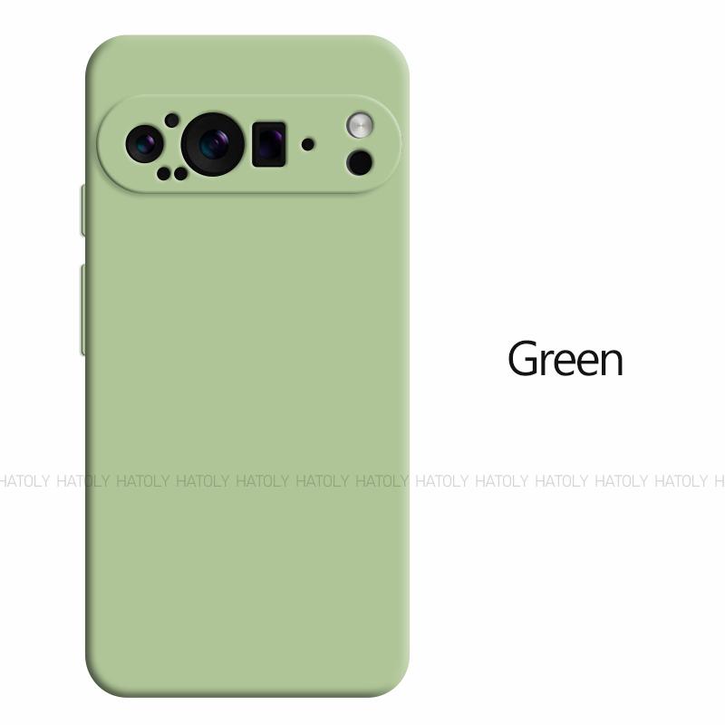 For Google Pixel 9 Pro XL Case Google Pixel 9 Pro XL Cover Shockproof Liquid Silicone TPU Phone Back Cover Google Pixel 9 Pro XL