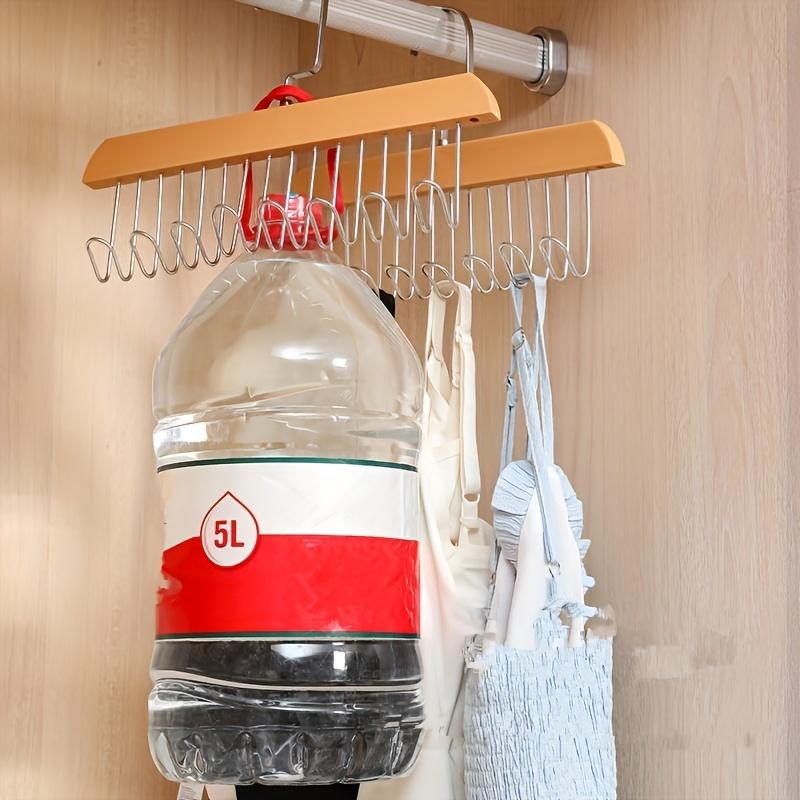 1pc/2pcs Multi-Hook Clothes Hanger, Household Clothes Hanger, Simple Modern Style Clothing Storage and Organization