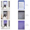 Classroom Pocket Chart 7 Rows Learning Tool Accessory for Home Letter Cards School