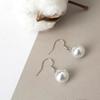 Pendientes de Perla de Agua Dulce para Mujer Pendientes Largos